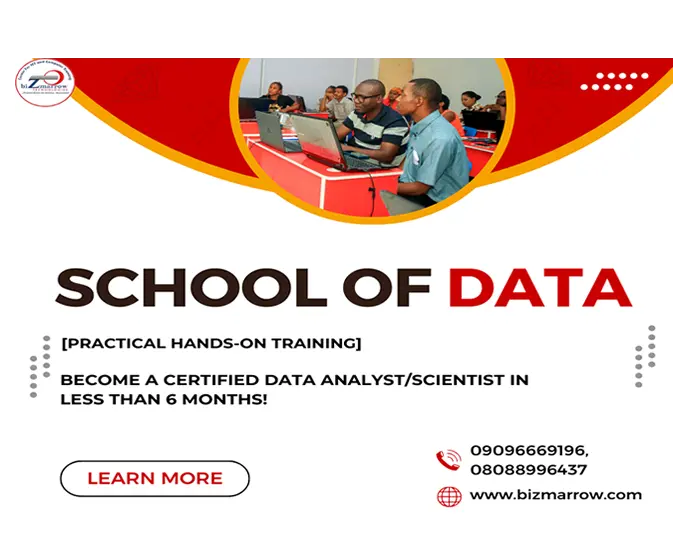 School of Data analytics and Data Science in Abuja Nigeria.