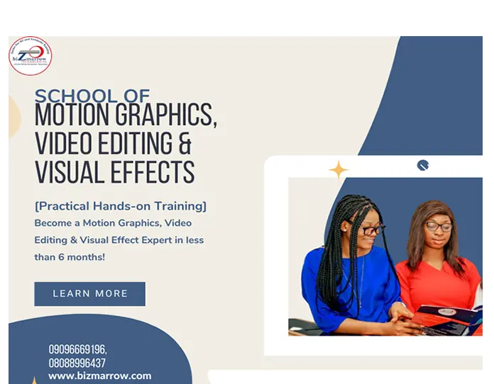 School of Motion Graphics, video editing and Visual Effects
