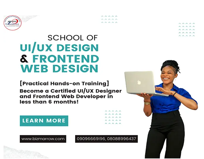 School of UI/UX Design and Front end web design in Abuja Nigeria